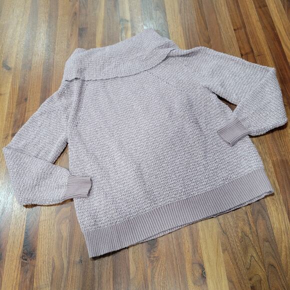 Free People By Your Side Cowl Neck or Off Shoulder Sweater Oversized XS - Picture 5 of 12